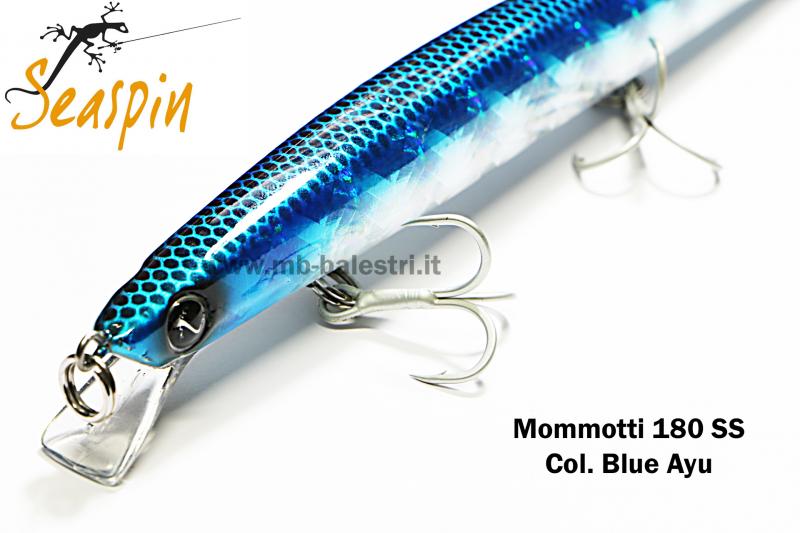 ARTIFICIALE SEASPIN MOMMOTTI 180SS 28 GR COLORE BLUE AYU