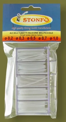 Stonfo - Tubetti di silicone trasparente Art.30