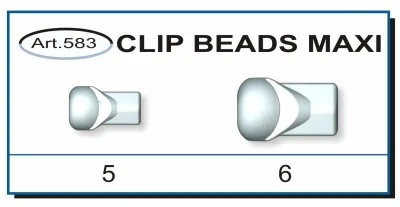 Stonfo - Clip Beads Art.582-583