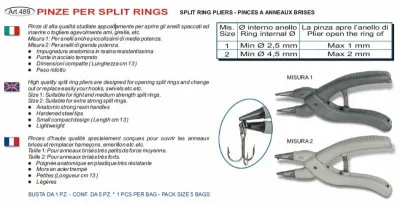 Stonfo - Pinze per Split Rings Art.489
