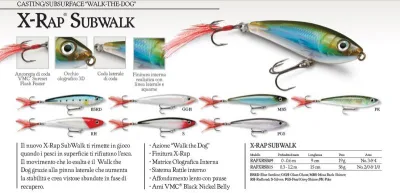 Rapala - X-Rap Subwalk 90mm