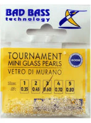 Bad Bass - Mini Glass Pearls (Vetro di Murano)