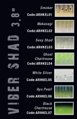 Herakles - Viber Shad 3" - 3.8"