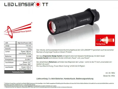 Led Lenser - TT