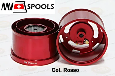 Mv Spools - MV1ALU - Bobine in alluminio compatibili con SHIMANO MGS XSA 10000, MGS XSB 6000 Y 10000, MGS XSC, KISU SPECIAL SD, KISU
