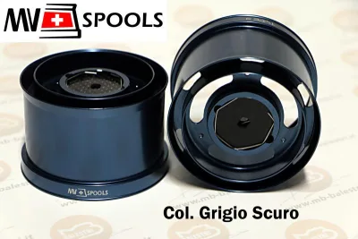 Mv Spools - MV1ALU - Bobine in alluminio compatibili con SHIMANO MGS XSA 10000, MGS XSB 6000 Y 10000, MGS XSC, KISU SPECIAL SD, KISU