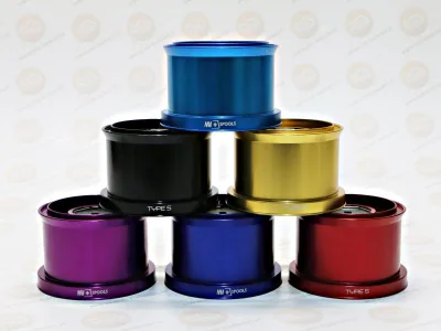 Mv Spools - MV1ALU - Bobine in alluminio compatibili con SHIMANO MGS XSA 10000, MGS XSB 6000 Y 10000, MGS XSC, KISU SPECIAL SD, KISU