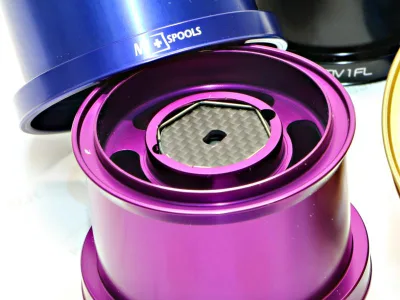 Mv Spools - MV1ALU - Bobine in alluminio compatibili con SHIMANO MGS XSA 10000, MGS XSB 6000 Y 10000, MGS XSC, KISU SPECIAL SD, KISU