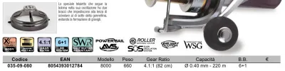 Trabucco - Castforce Pro Surf 8000
