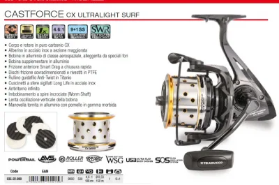 Trabucco - Castforce CX Ultralight Surf