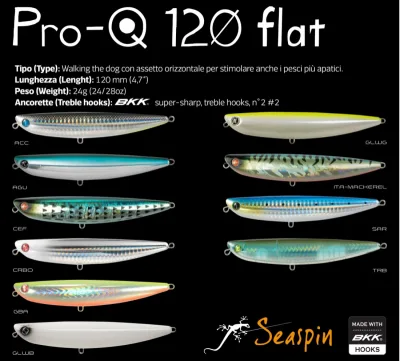 Seaspin - Pro-Q 120 Flat